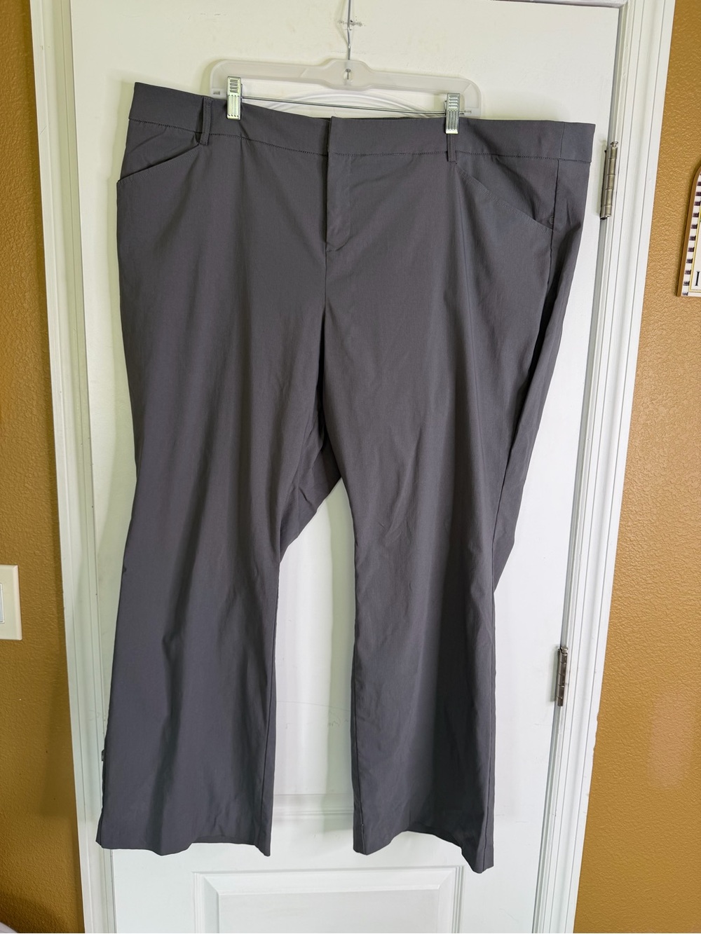 Torrid Gray Plus Size Stretch Trousers. Size 28S